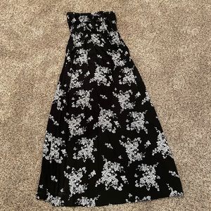 Black & White summer cotton dress